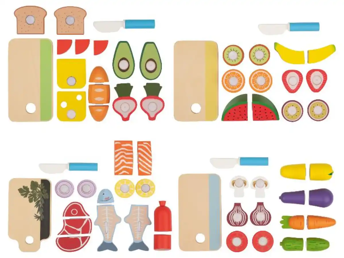 Bild 1 von LUPILU® Sandwich-Set / Obst-Set / Fleisch- und Fisch-Set / Gemüse-Set