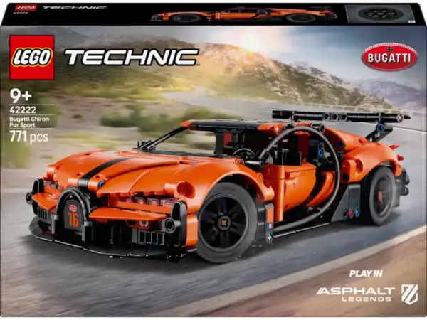 Bild 2 von LEGO® TECHNIC 42222 »Bugatti Chiron Pur Sport Hypercar«
