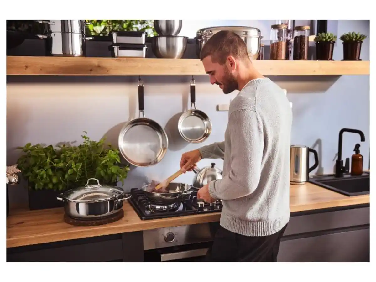 Bild 2 von SILVERCREST® Edelstahl-Topf Beschichtet / Unbeschichtet, Ø 28 cm