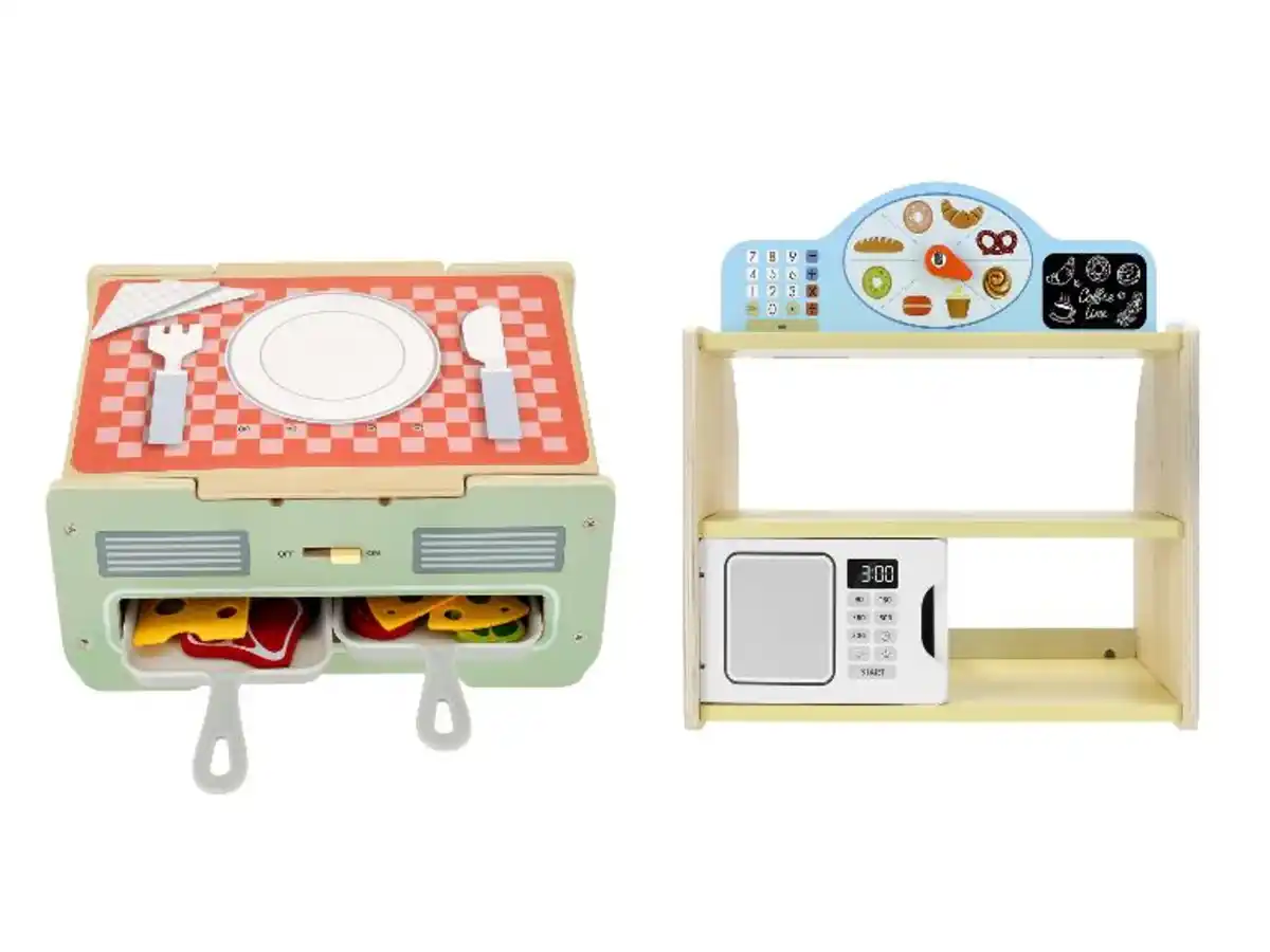 Bild 3 von LUPILU® 2-in-1-Tischgrill / Spielbäckerei, mit Zubehör