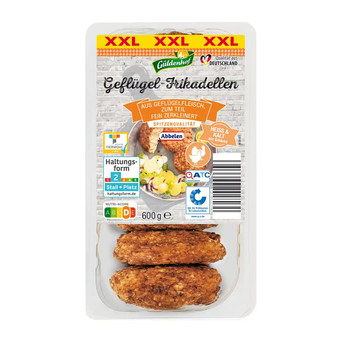 Bild 1 von GÜLDENHOF Geflügelfrikadellen XXL