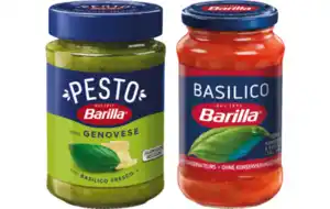 Barilla Pesto oder Pastasauce