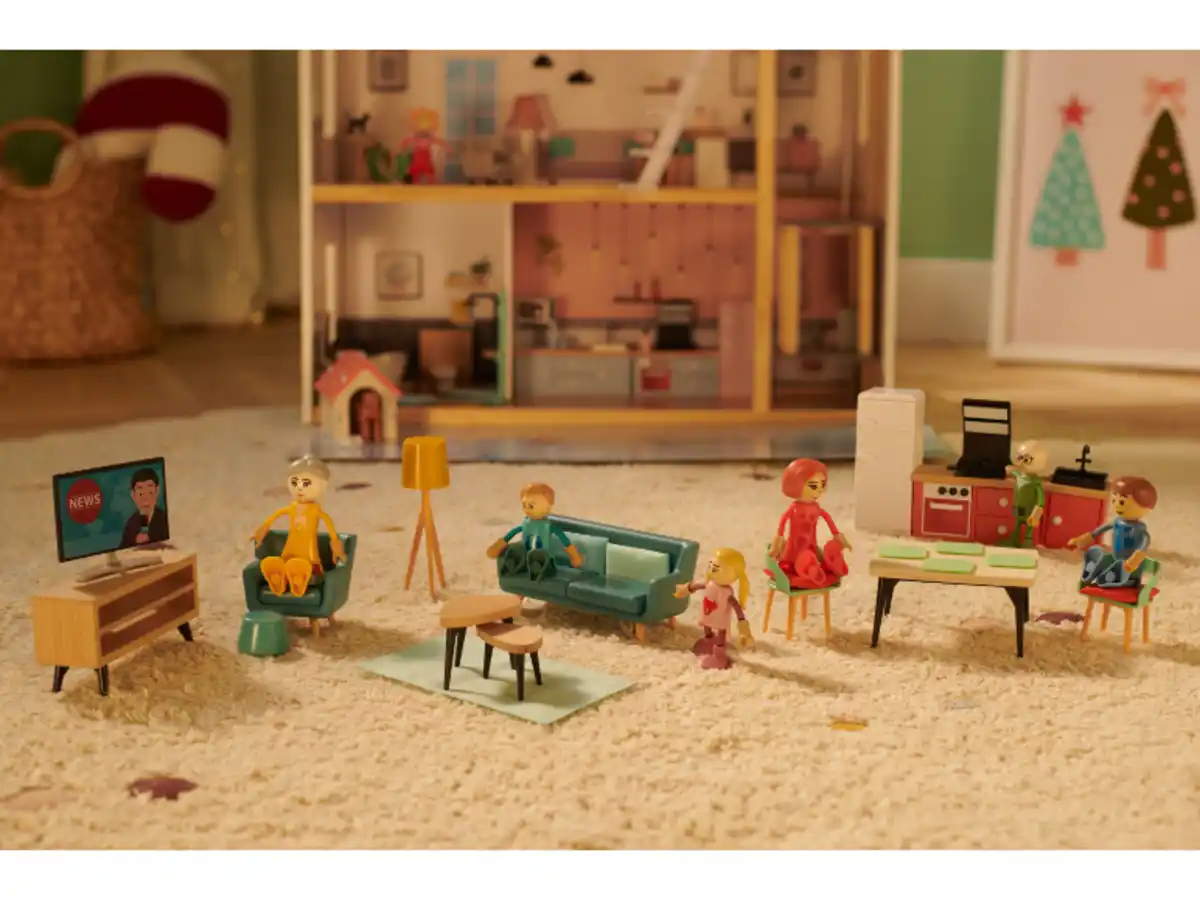 Bild 3 von LUPILU® Puppenhaus-Zubehör