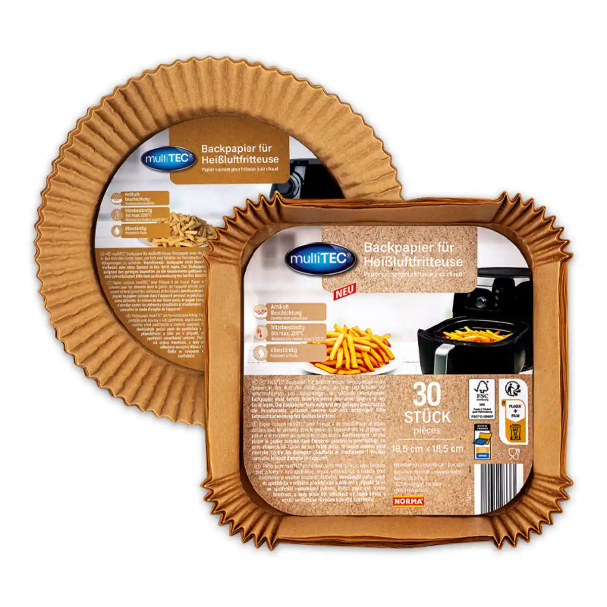 Bild 1 von Multitec Backpapier