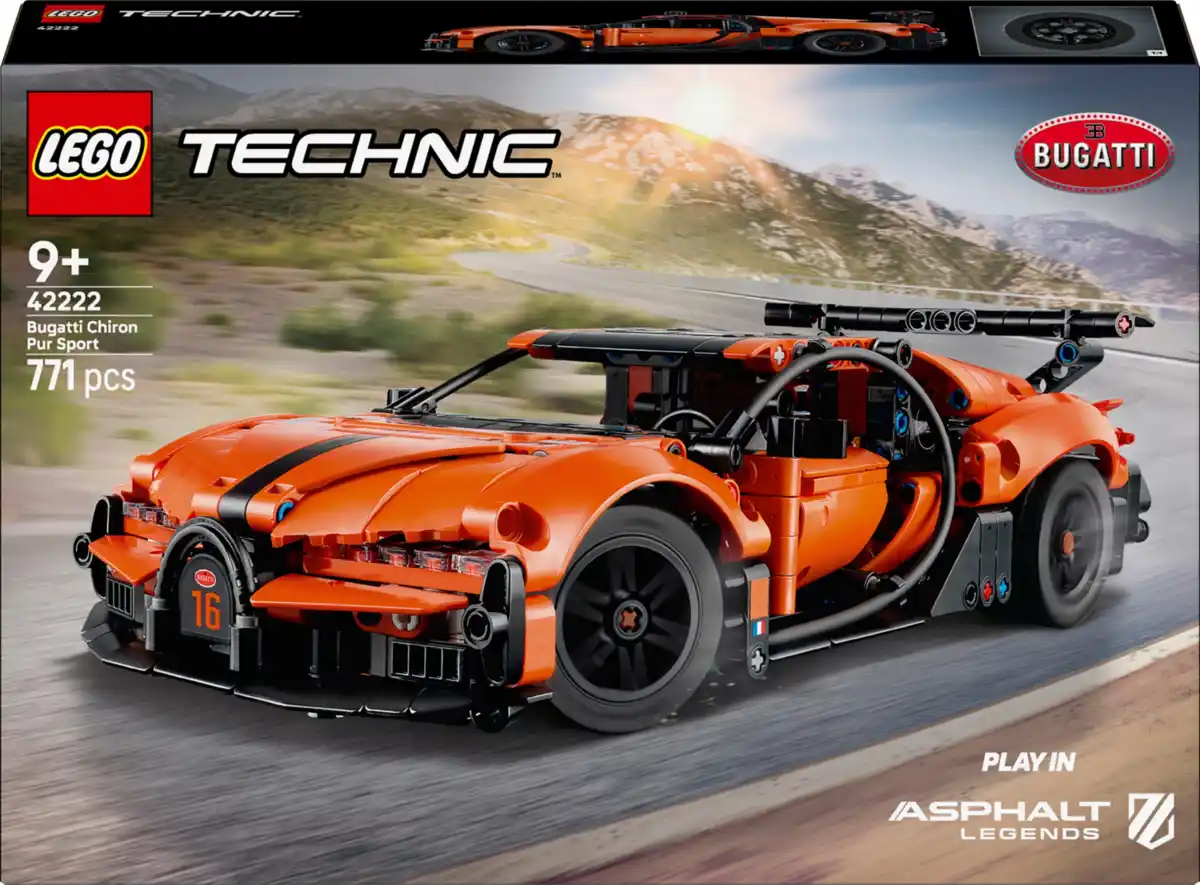 Bild 3 von LEGO® TECHNIC 42222 »Bugatti Chiron Pur Sport Hypercar«