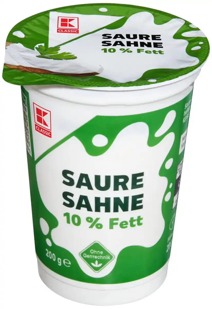 Bild 1 von K-CLASSIC Saure Sahne, 200-g-Becher