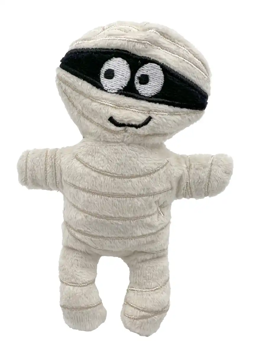 Bild 1 von Aumüller Katzenspielzeug Mumie 13 cm schwarz beige