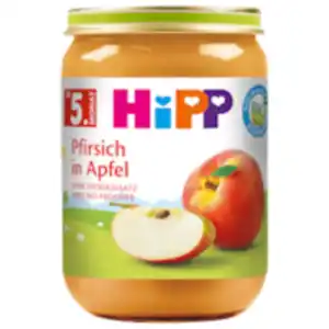 Hipp Pfirsich in Apfel