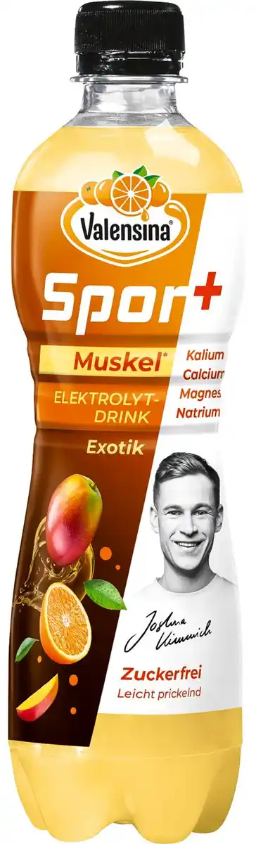 Bild 1 von VALENSINA Spor+ Muskel Exotik, 0,5-l-PET-Fl.