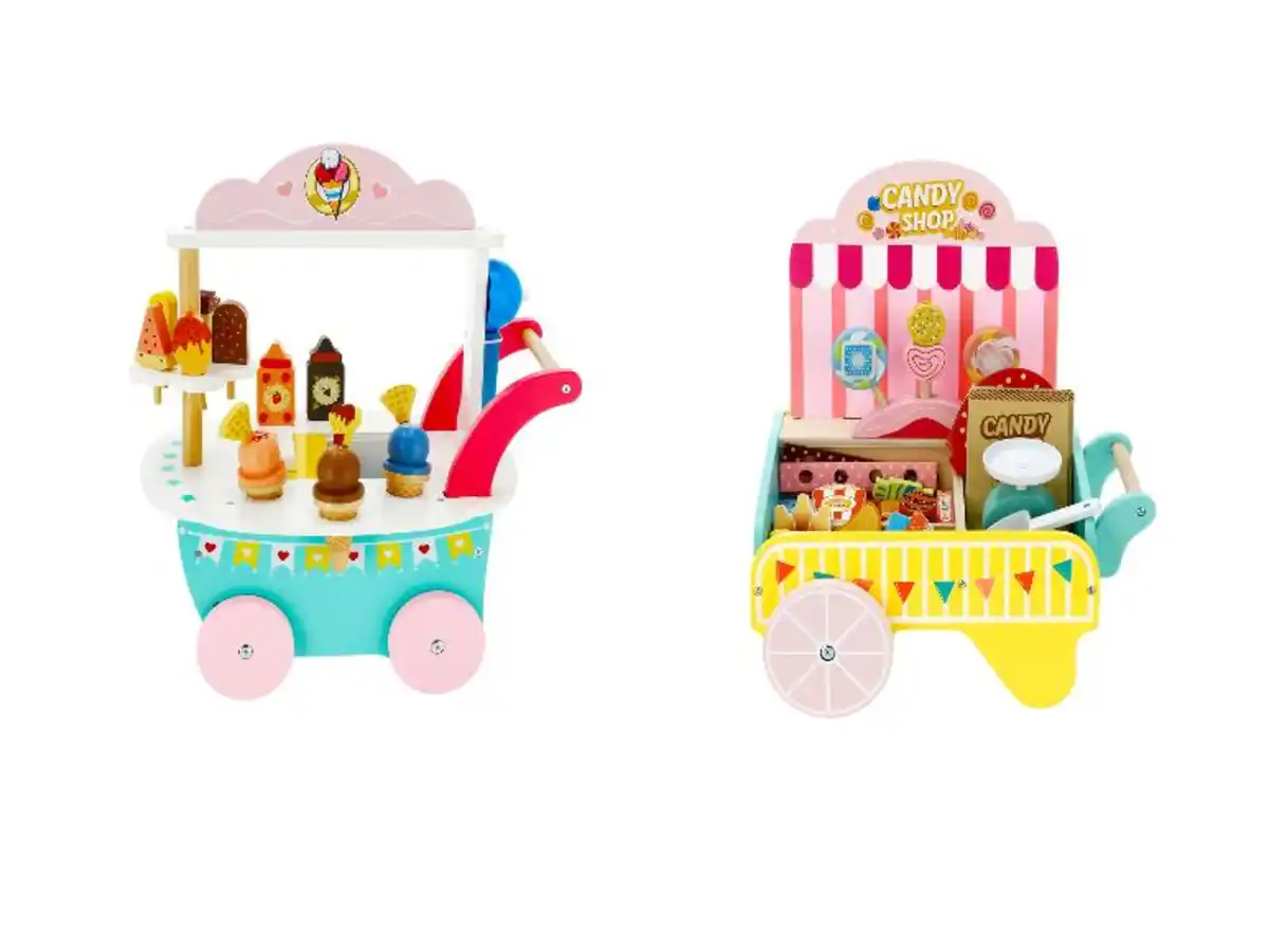 Bild 3 von LUPILU® Eiswagen / Süßigkeitenladen, mit Zubehör