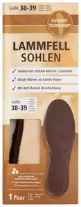 Lammfell-Einlegesohlen, Paar