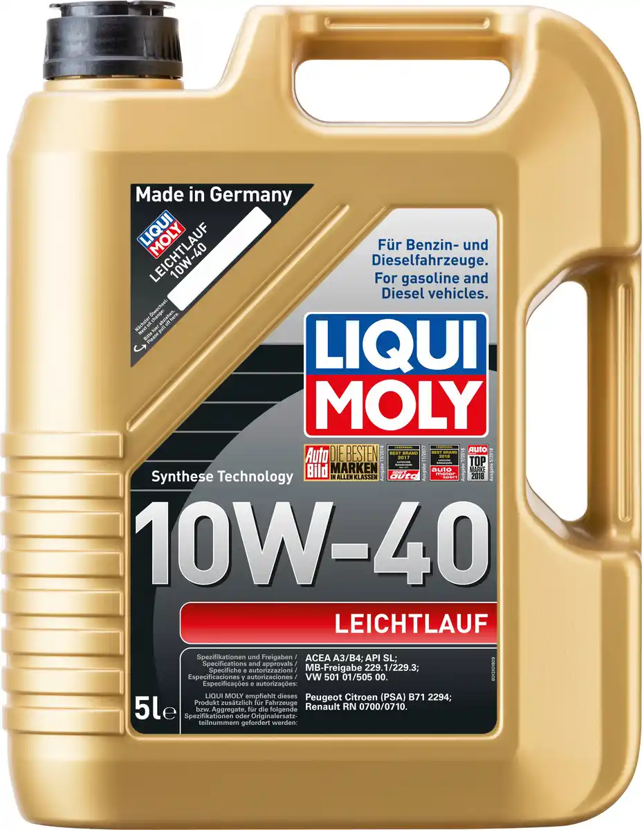 Bild 1 von Liqui Moly Motoröl Leichtlauf 10W-40 5 L