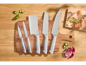SILVERCREST® Küchenmesser Edelstahl-Griff