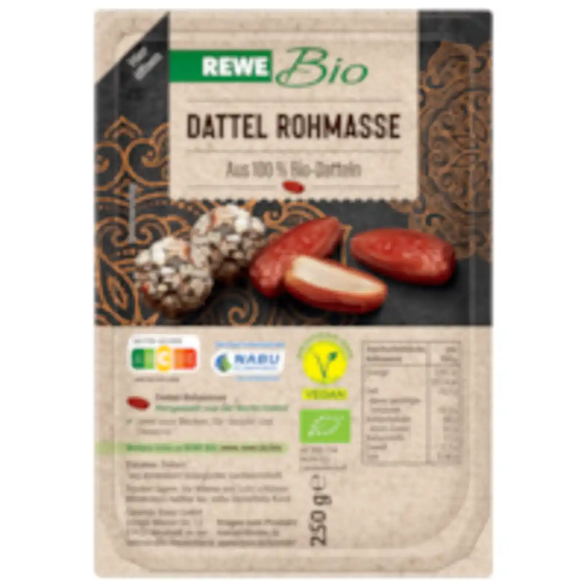 Bild 1 von REWE Bio Dattel Rohmasse