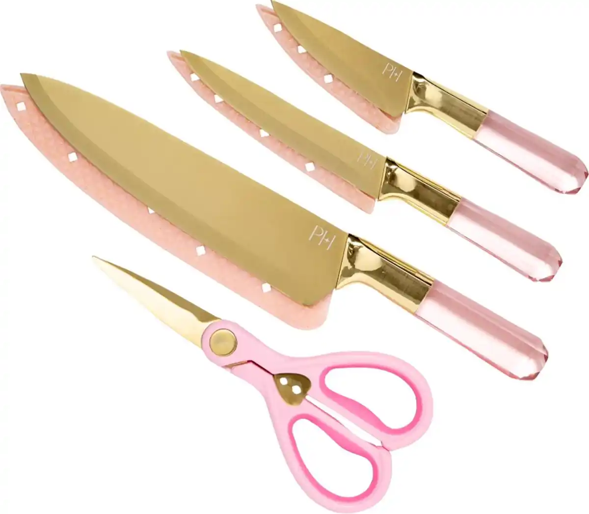 Bild 1 von FACKELMANN Messer-Set mit Schere »Paris Hilton«, 4-teilig