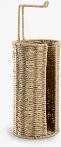 Toilettenpapierhalter VANSBRO Ø16xH47cm natur