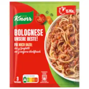 Knorr Fix Bolognese Unsere Beste! oder Fix Air Fryer mediterrane Hackbällchen
