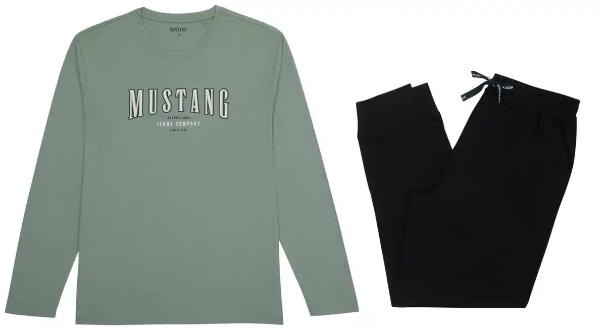 Bild 1 von MUSTANG Herren-Pyjama, 2-teilig