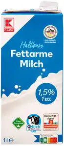 K-CLASSIC Fettarme H-Milch, 1-l-Packg.