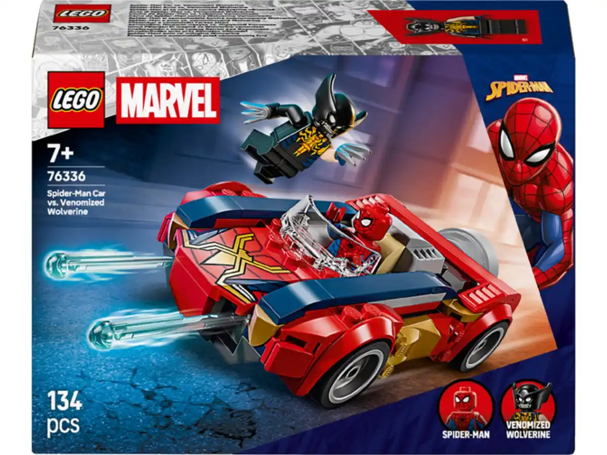 Bild 3 von LEGO® DISNEY CLASSIC 76336 »Spider-Man Auto vs. Venomized Wolverine«