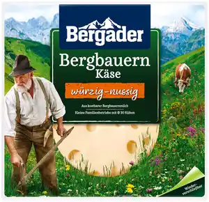 BERGADER Schnittkäse, 130 - 170-g-Packg.
