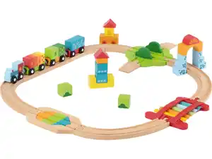 LUPILU® Eisenbahnset »Meine erste Bahn«