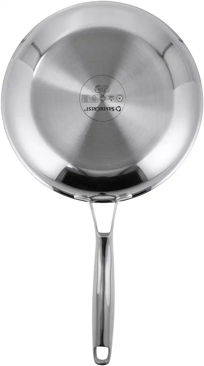 Bild 3 von SILVERCREST® Edelstahl-Pfanne »Wabenstruktur«