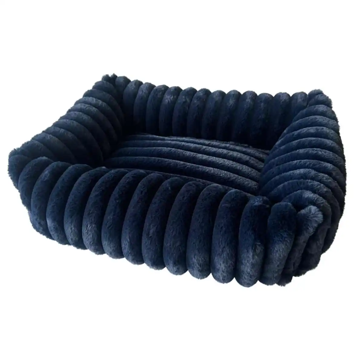 Bild 1 von Nobby Hundebett Stripe 105 x 80 cm navyblau