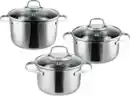 Bild 3 von SILVERCREST® Topfset Edelstahl 3-tlg. Best