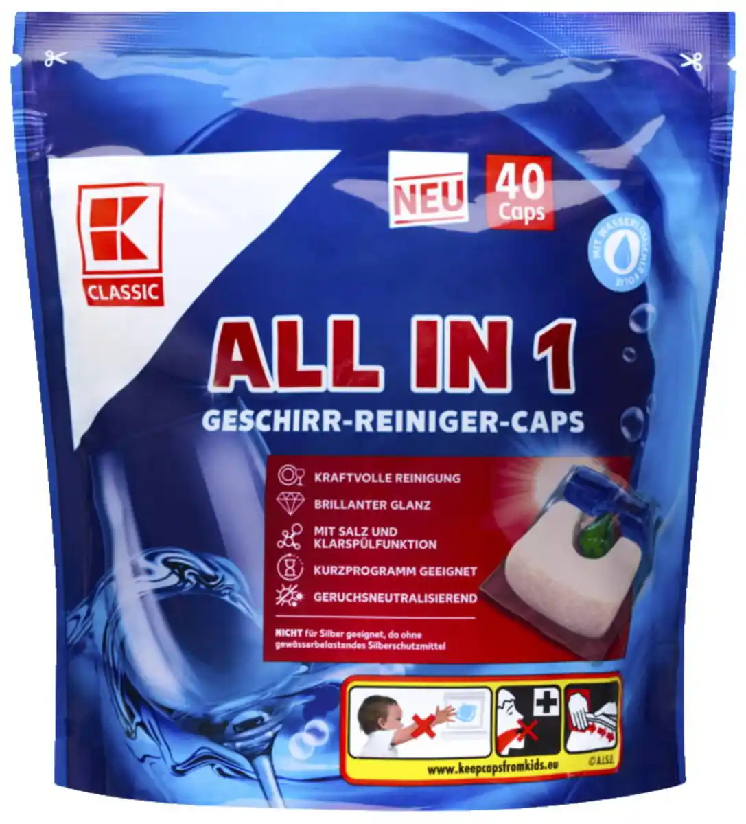 Bild 1 von K-CLASSIC All in 1 Caps, 40-St.-Packg.