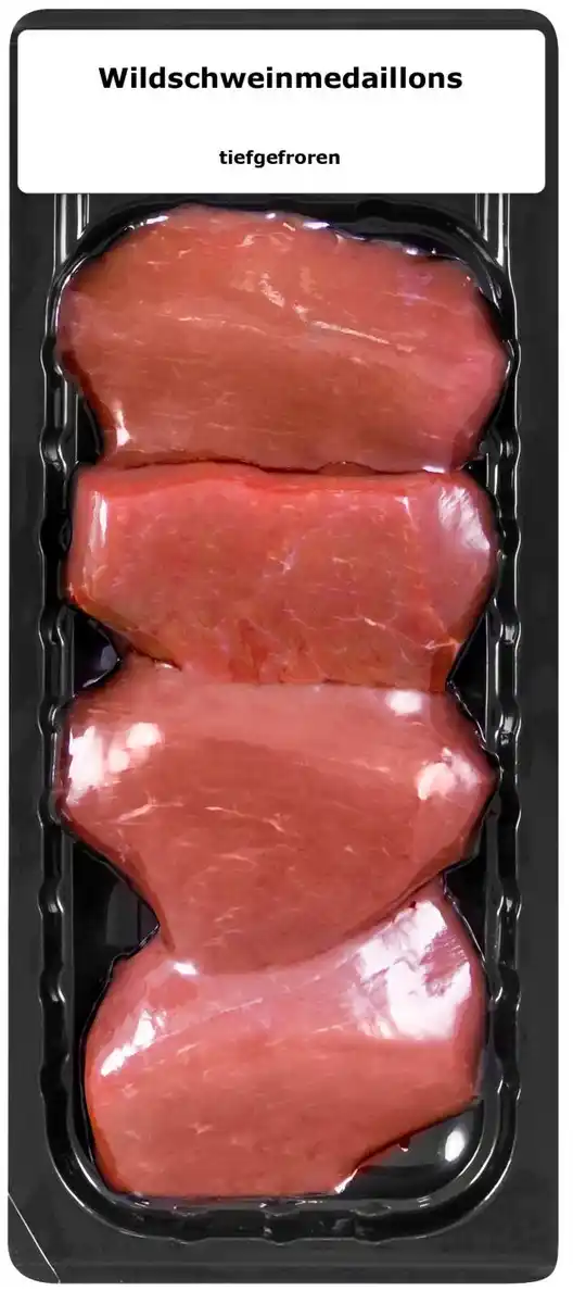 Bild 1 von DER GUSTO Wildschweinmedaillons, 300-g-Packg.