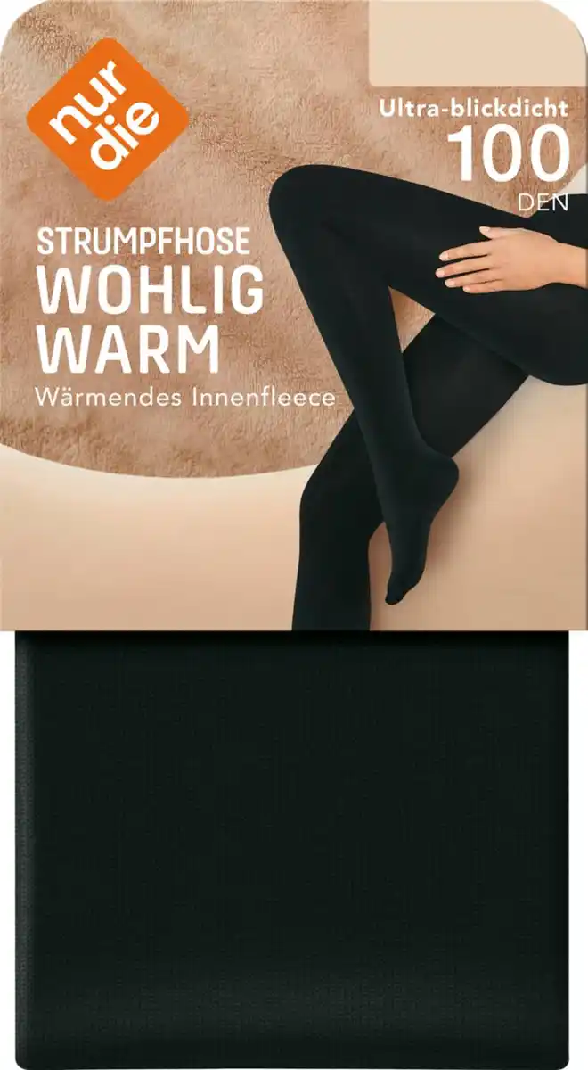 Bild 1 von NUR DIE Damen-Thermo-Strumpfhosen 100 DEN, 2-St.-Packg.