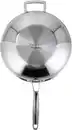 Bild 2 von SILVERCREST® Edelstahl-Wok »Wabenstruktur«