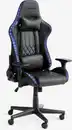 Bild 1 von Gaming-Stuhl RANUM mit LED Kunstleder schwarz/schwarz