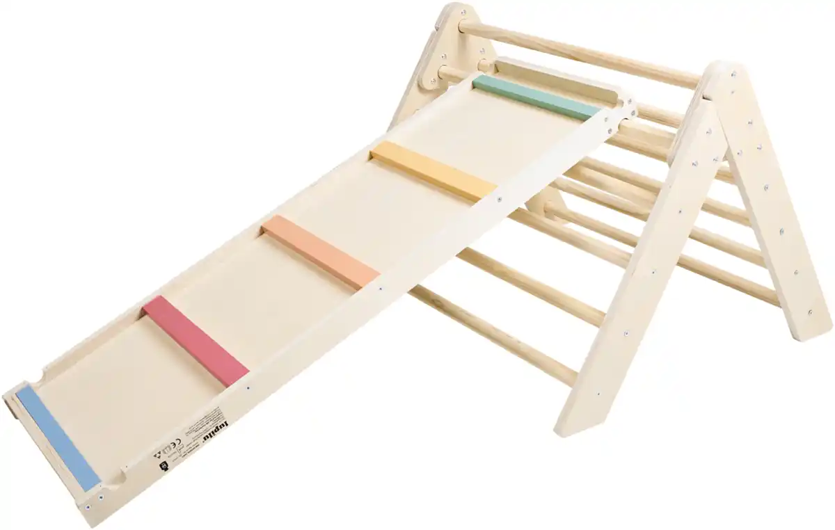 Bild 1 von LUPILU® Premium Kletterdreieck und -Kletterleiter/-Rutsche