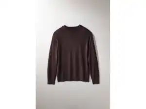 ESMARA MEN Herren Premium-Pullover aus Kaschmir-Seiden-Mix
