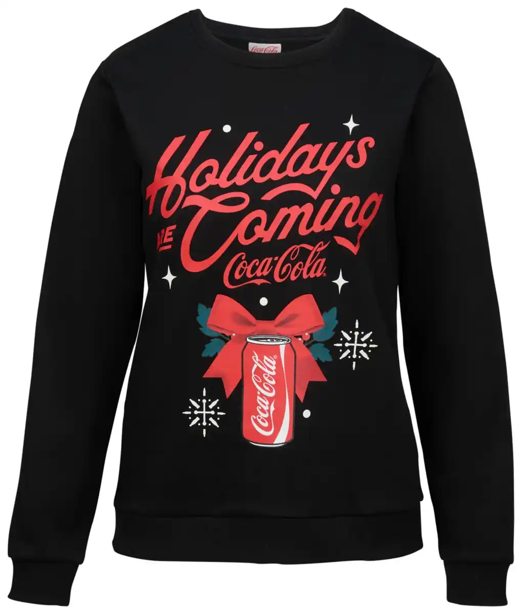 Bild 1 von Damen-Sweatpullover »Coca-Cola«
