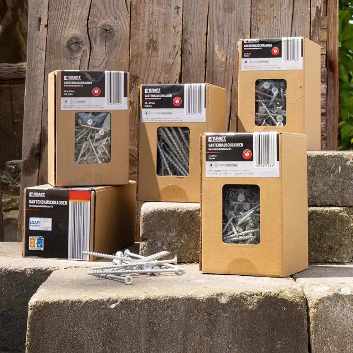 Bild 1 von Kraft Werkzeuge Gartenbauschrauben TX