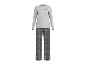ESMARA® Damen Pyjama, mit Baumwolle