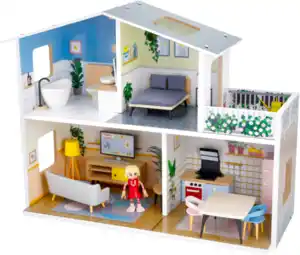 LUPILU® Holz Puppenhaus
