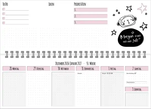 Bild 2 von Tischquerkalender