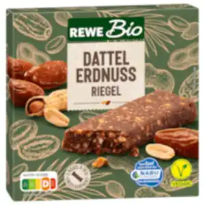 REWE Bio Dattel-Erdnuss-Riegel