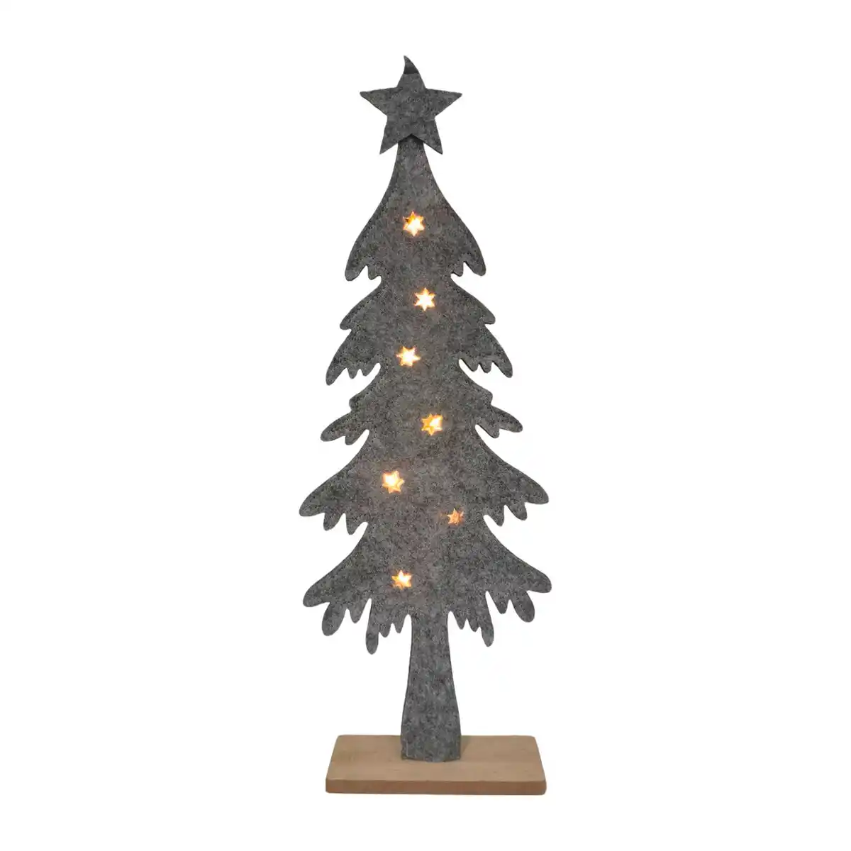 Bild 2 von HOME CREATION  LED-Filzweihnachtsdekoration