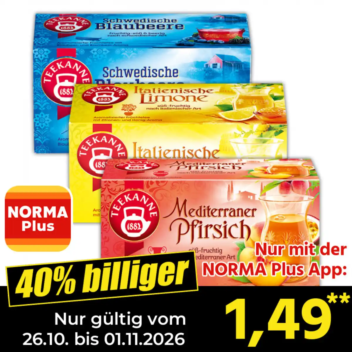 Bild 1 von Teekanne Ländertee