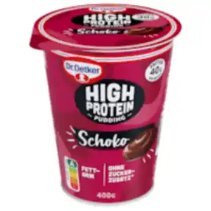 Dr. Oetker High Protein Pudding Schoko oder High Protein Porridge