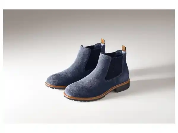 Bild 3 von ESMARA MEN Herren Premium-Leder-Chelseaboots