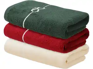 LIVARNO® Frottier-Handtücher, 2 Stück, 50 x 100 cm