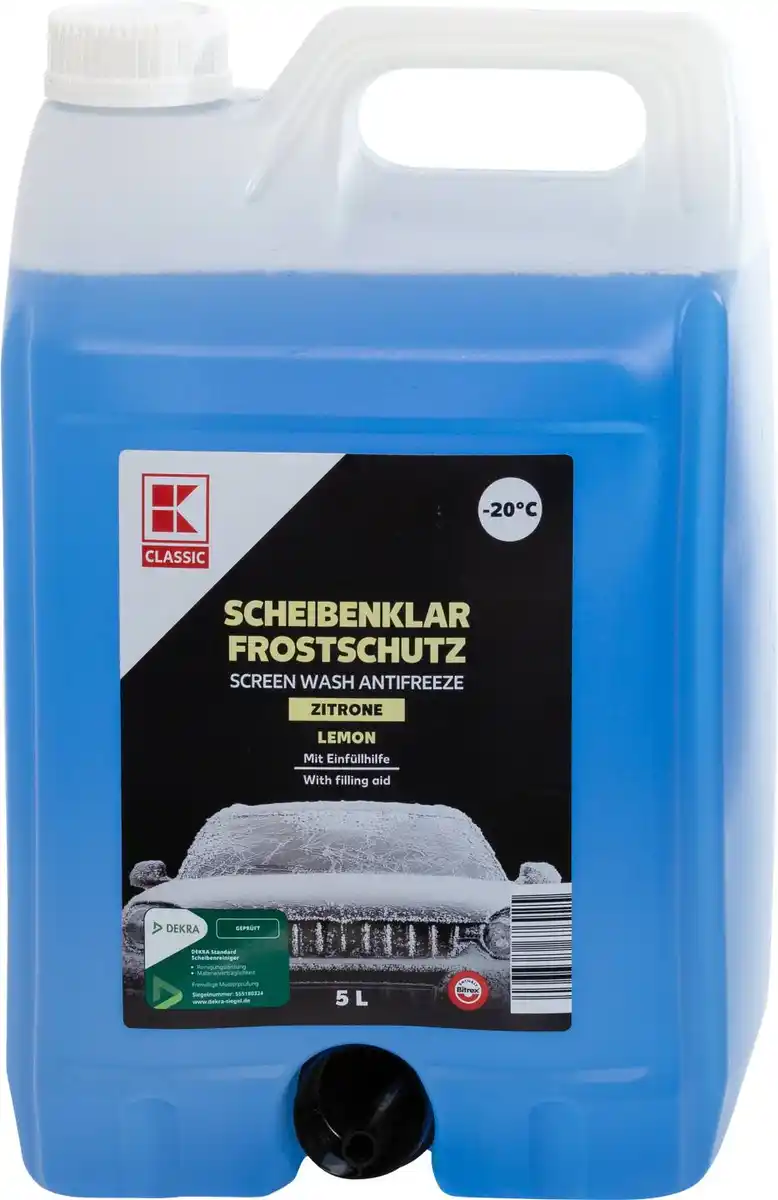 Bild 1 von K-CLASSIC Scheibenklar Frostschutz -20 °C, 5-l-Kanister
