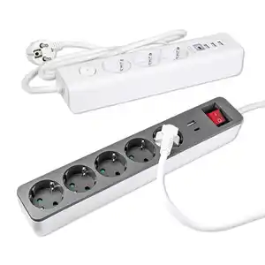 Powertec Electric Steckdosen "Power Strip"
