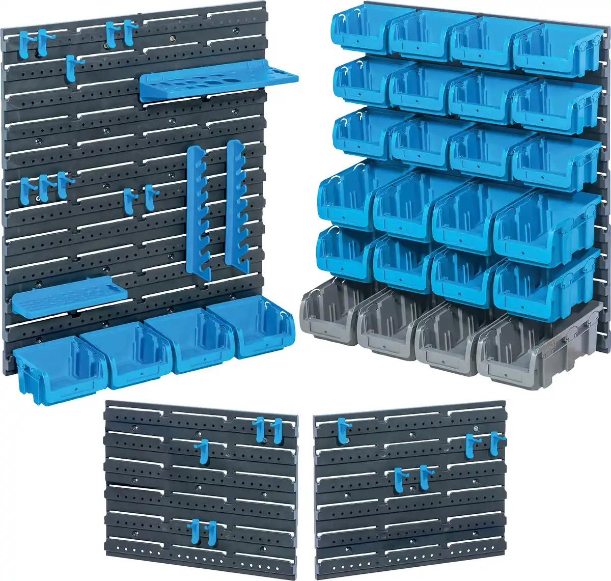 Bild 1 von Allit Werkzeugwand StorePlus Set P 55 2 große und 2 kleine Endloswände